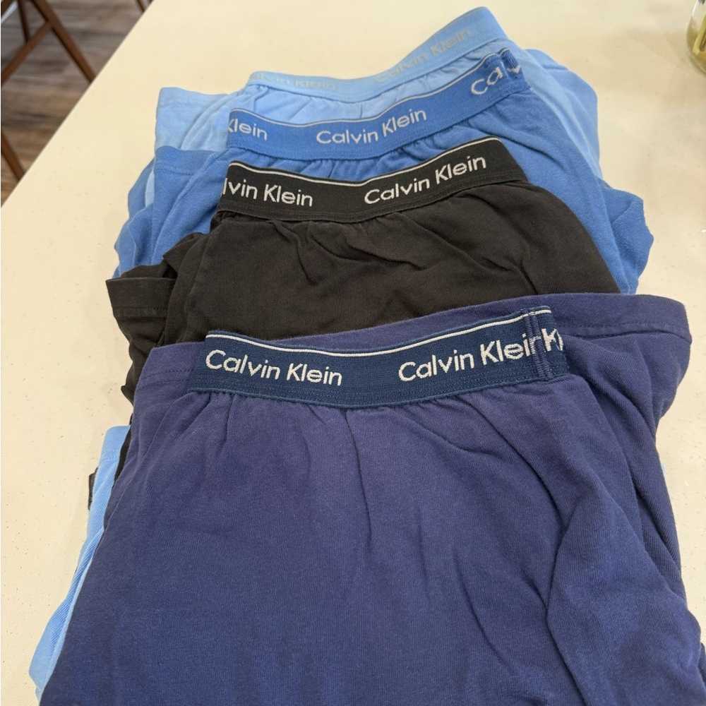 Calvin Klein Men's Boxer Brief 14 Pairs — Navy, Black & Light Blue